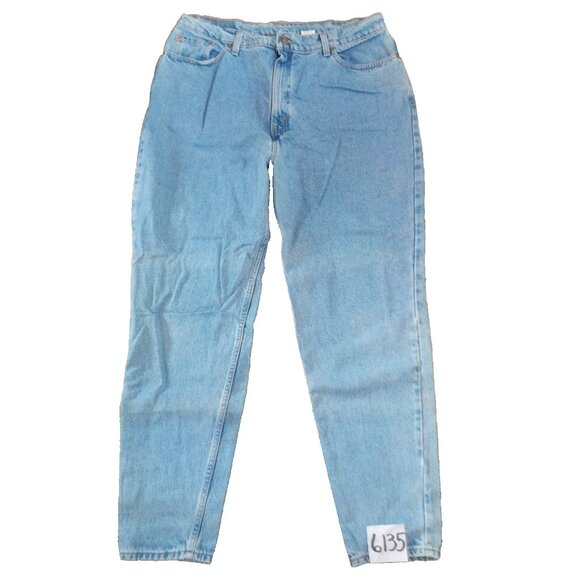 Vintage Levi's 550 Relaxed Fit Tapered Leg Women's Blue Denim Work Jeans Sz 20WM - Picture 1 of 5